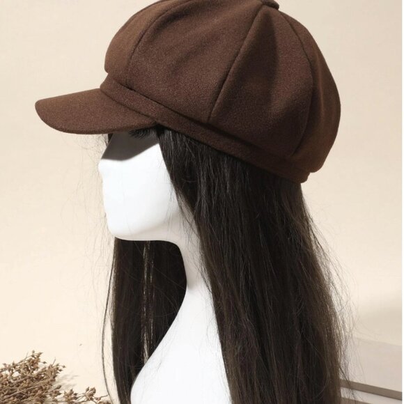 Baker Boy Cap Brown - Picture 3 of 4